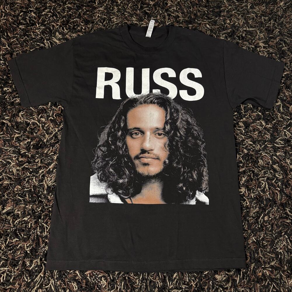 Russ Diemon 2018‎ Tour Merch Black T Shirt Men Sz M Preowned